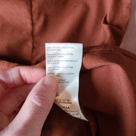 Anthropologie Brown Belted Pencil Skirt - Picture 15 of 15